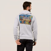 Het Laatste Avondmaal: Jezus en de Discipelen Hoodie (Achterkant volledig)