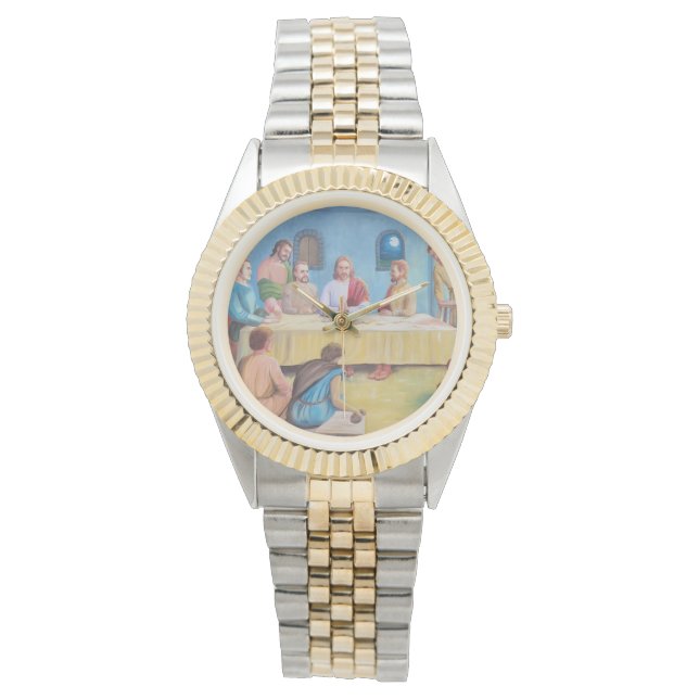 Het Laatste Avondmaal: Jezus en de Discipelen Horloge (Voorkant)