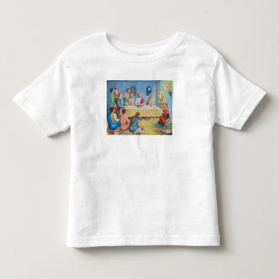 Het Laatste Avondmaal: Jezus en de Discipelen Kinder Shirts