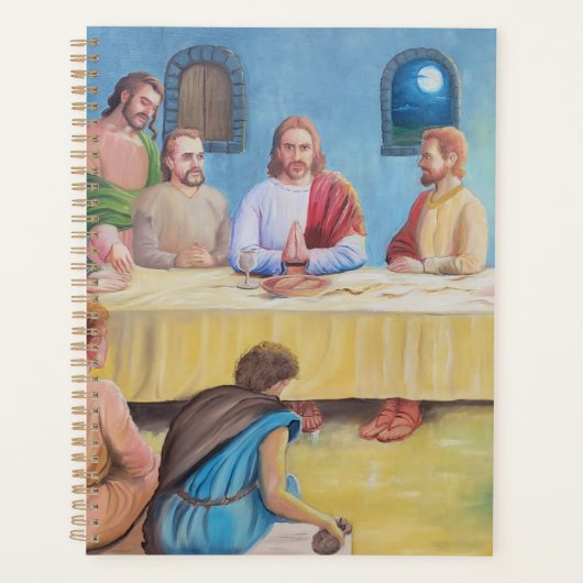 Het Laatste Avondmaal: Jezus en de Discipelen Planner (Voorkant)