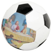 Het Laatste Avondmaal: Jezus en de Discipelen Voetbal (Drie kwart)