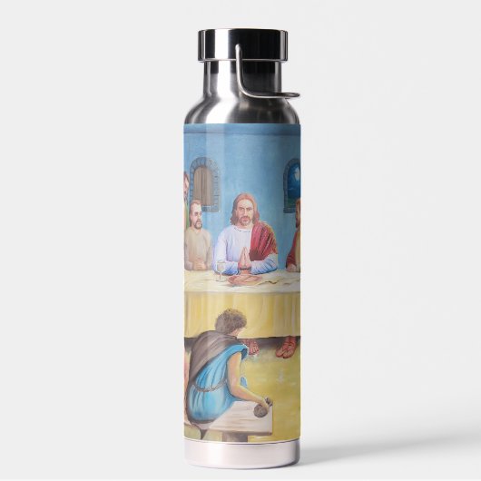 Het Laatste Avondmaal: Jezus en de Discipelen Waterfles (Links)