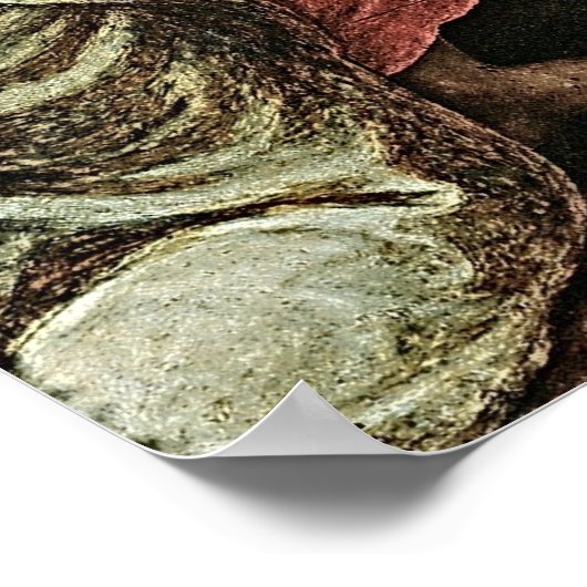 Het Laatste Avondmaal Juan de Juanes Schilderij Poster (Hoek)