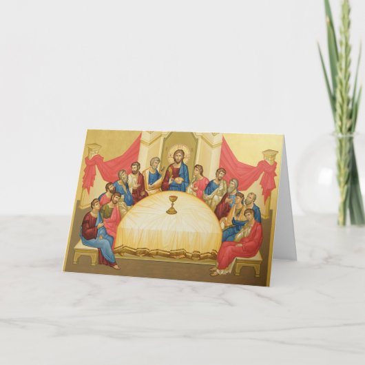 Het Laatste Avondmaal Kaart (Voorkant)