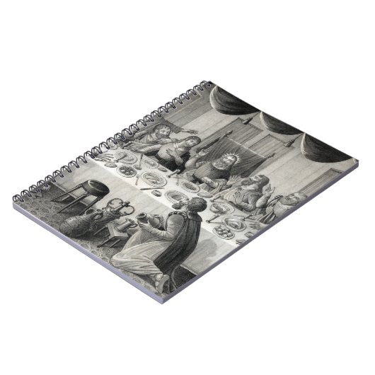 Het Laatste Avondmaal notitieboek (Linkerzijde)