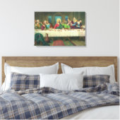Het Laatste Avondmaal Oorspronkelijk door Leonardo Canvas Afdruk (Insitu (Slaapkamer))