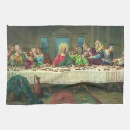 Het Laatste Avondmaal Oorspronkelijk door Leonardo Theedoek