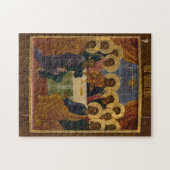 Het Laatste Avondmaal Orthodoxe Christelijke Icoon Legpuzzel (Horizontaal)