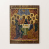Het Laatste Avondmaal Orthodoxe Christelijke Icoon Legpuzzel (Verticaal)