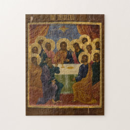 Het Laatste Avondmaal Orthodoxe Christelijke Icoon Legpuzzel