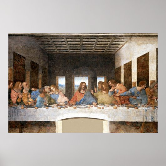 Het Laatste Avondmaal Poster (Voorkant)