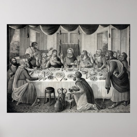"Het Laatste Avondmaal" poster/print Poster (Voorkant)