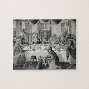 'Het Laatste Avondmaal' puzzel