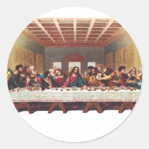Het Laatste Avondmaal Ronde Sticker