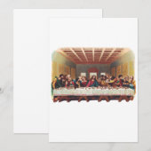 Het Laatste Avondmaal Save The Date (Voorkant / Achterkant)