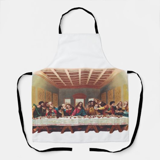 Het Laatste Avondmaal Schort (Voorkant)