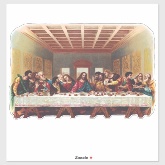 Het Laatste Avondmaal Sticker (Vel)