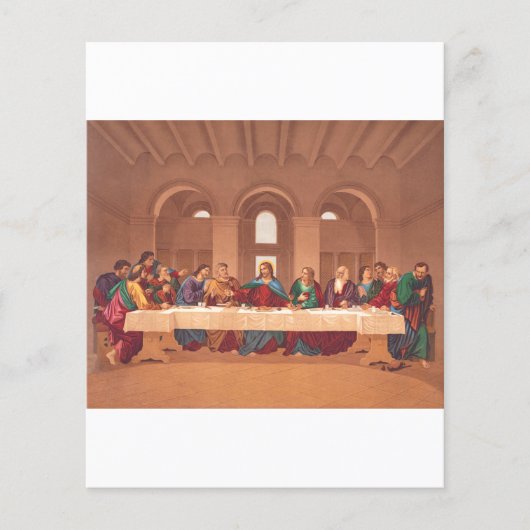 Het Laatste Avondmaal van Jezus Christus Flyer (Voorkant)