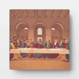 Het Laatste Avondmaal van Jezus Christus Fotoplaat