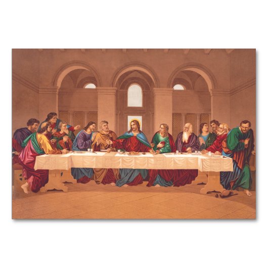 Het Laatste Avondmaal van Jezus Christus Kaart (Voorkant)