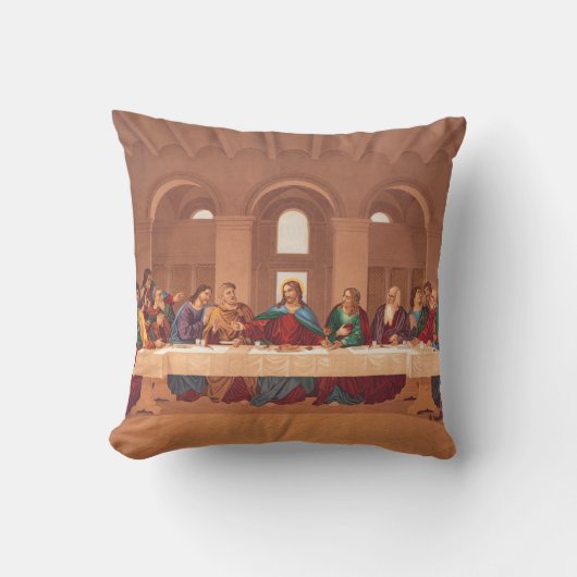 Het Laatste Avondmaal van Jezus Christus Kussen (Voorkant)