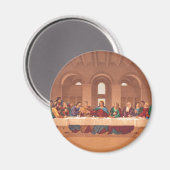 Het Laatste Avondmaal van Jezus Christus Magneet (Voorkant / Achterkant)