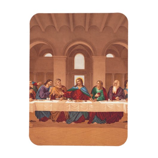Het Laatste Avondmaal van Jezus Christus Magneet (Verticaal)