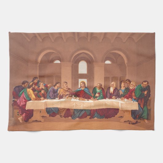 Het Laatste Avondmaal van Jezus Christus Theedoek (Horizontaal)