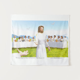 Het laatste avondmaal van Jezus - Eucharistie Wandkleed