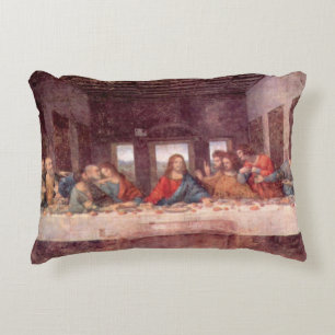 Het Laatste Avondmaal van Leonardo da Vinci Accent Kussen