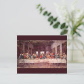 Het Laatste Avondmaal van Leonardo da Vinci Briefkaart (Staand voorkant)