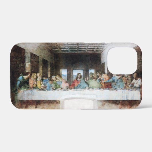 Het Laatste Avondmaal van Leonardo Da Vinci Case-Mate iPhone Case (Achterkant (horizontaal))