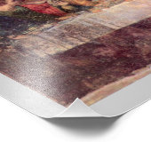 Het Laatste Avondmaal van Leonardo da Vinci Foto Afdruk (Hoek)