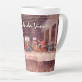 Het Laatste Avondmaal van Leonardo da Vinci Latte Mok (Rechterhoek)