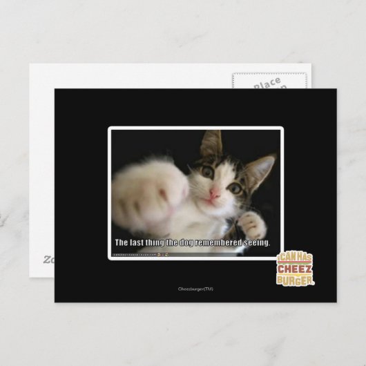 Het laatste briefkaart (Voorkant / Achterkant)