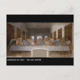 Het laatste Briefkaart van het LEONARDO DA VINCI