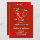 Het laatste deel van de Single Life Bachelorette Kaart (Voorkant / Achterkant)