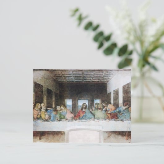 Het laatste deken van het Da Vinci-Briefkaart Briefkaart (Staand voorkant)