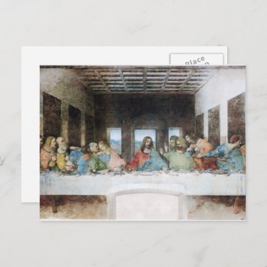 Het laatste deken van het Da Vinci-Briefkaart Briefkaart (Voorkant / Achterkant)