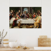 Het laatste Eucharistisch Super-Poster La Ultima C Poster (Keuken)