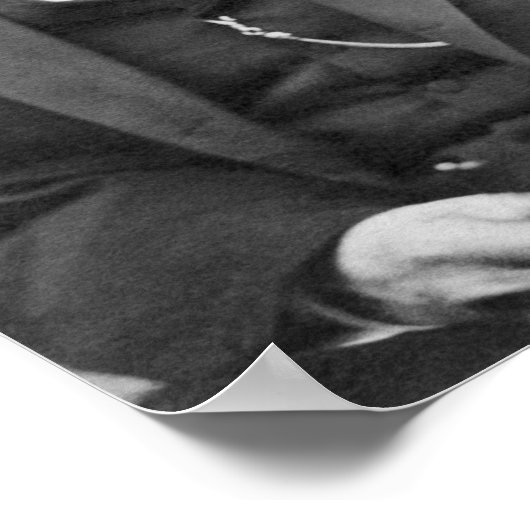 Het laatste formele portret van Abraham Lincoln Poster (Hoek)