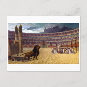 Het laatste gebed van de Christelijke martelaren   Briefkaart