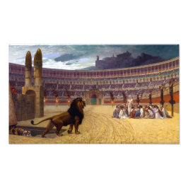 Het laatste gebed van de Christelijke martelaren | Foto Afdruk