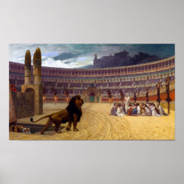 Het laatste gebed van de Christelijke martelaren | Poster