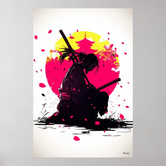 Het laatste gebed van de Warrior Monk Poster (Voorkant)