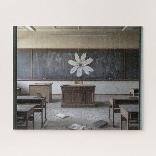 Het laatste geschenk van de leraar legpuzzel (Horizontaal)