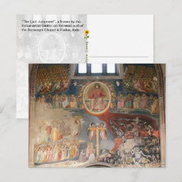 Het Laatste Oordeel - Scrovegni Kapel, Italië -  Briefkaart