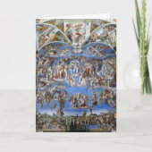 Het Laatste Oordeel - Sixtijnse Kapel, Vaticaansta Kaart (Voorkant)