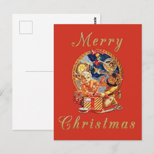 Het laatste pakket briefkaart (Voorkant / Achterkant)