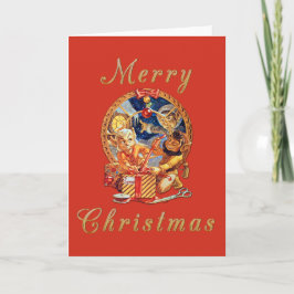 Het laatste pakket feestdagen kaart